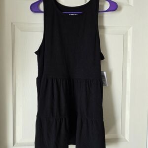 Torrid Black Sleeveless Tank Top